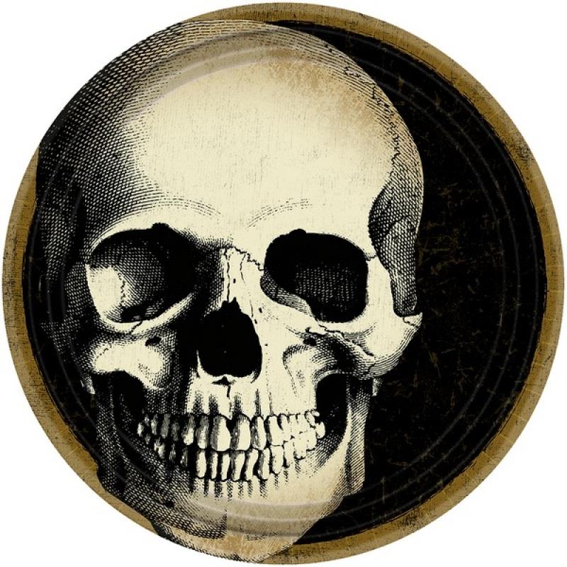 Boneyard 23cm Paper Plates Pack of 8