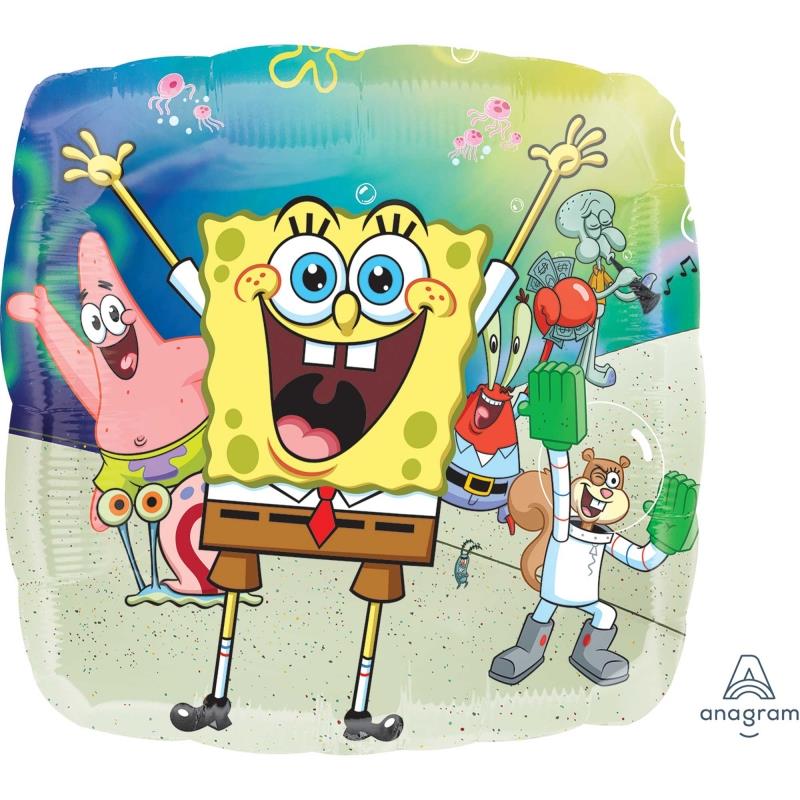 SpongeBob SquarePants Standard 45cm Foil Balloon