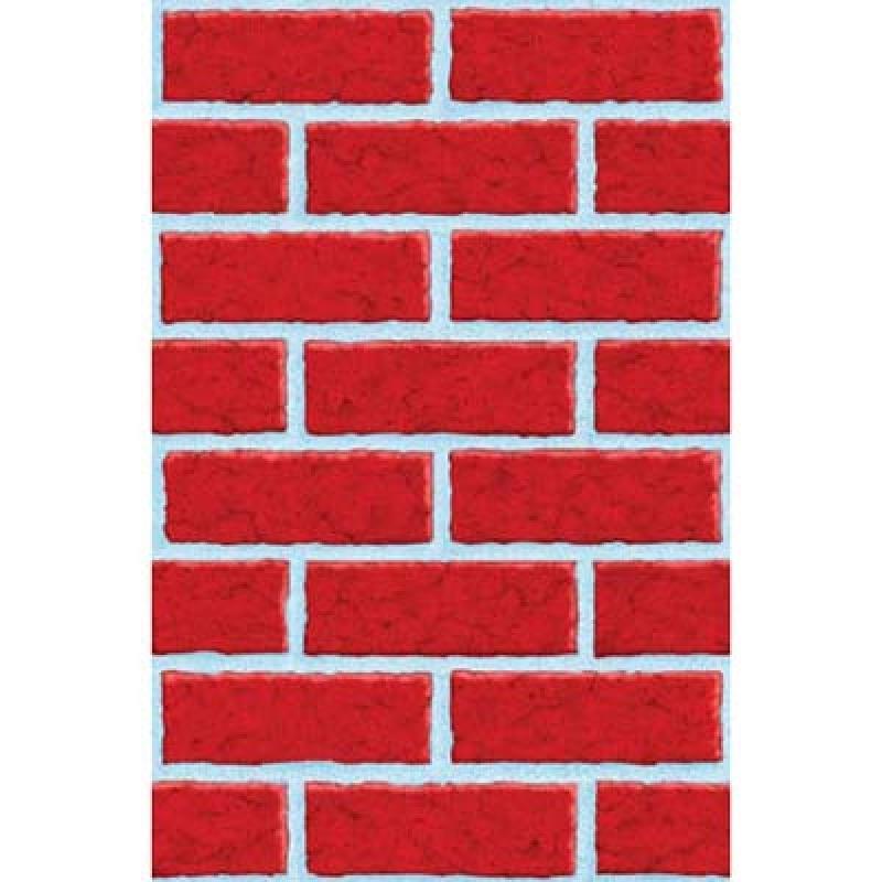 Deck the Walls Bricks Scene Setter Room Roll