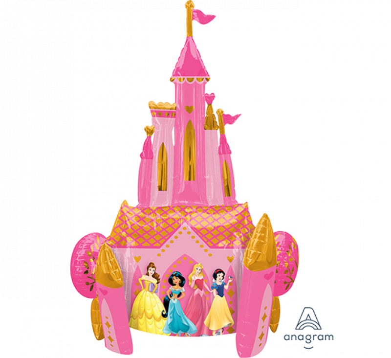 AirWalker Disney Princesses Castle Foil Balloon