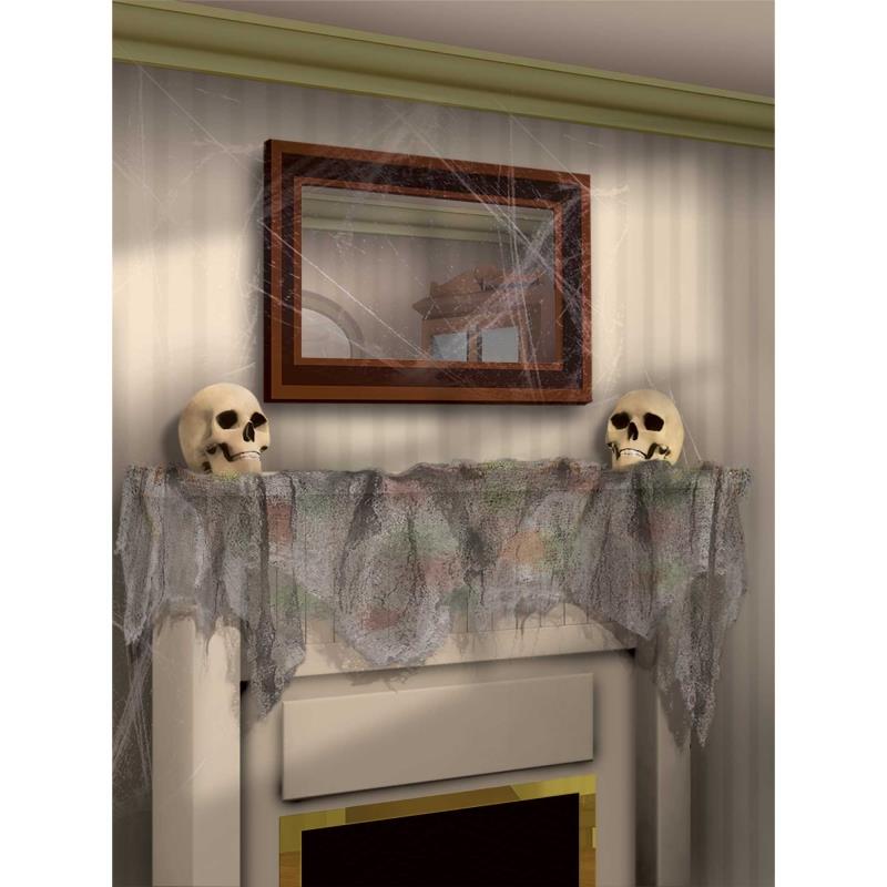 Grey Gauze Cloth Halloween Decoration