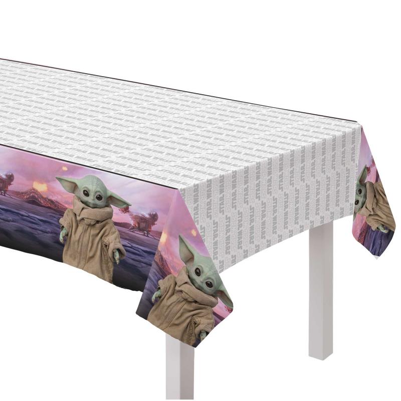 Star Wars The Mandalorian Baby Yoda Paper Tablecover