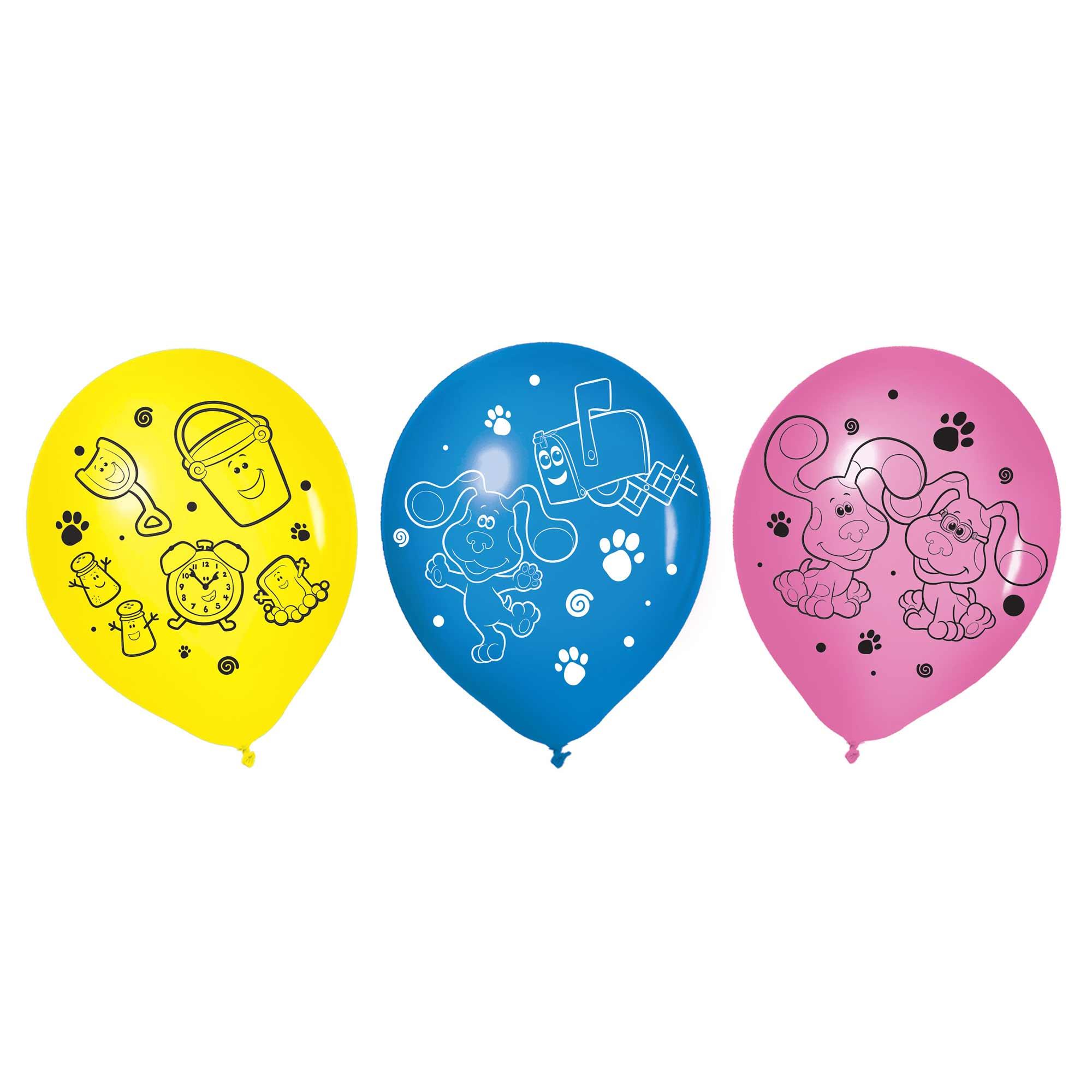 Blue's Clues 30cm Latex Balloons Pack of 6