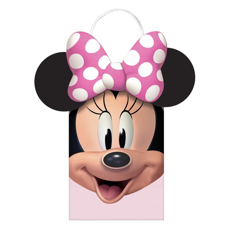 Minnie Mouse Forever Paper Kraft Loot Bags Pack of 8
