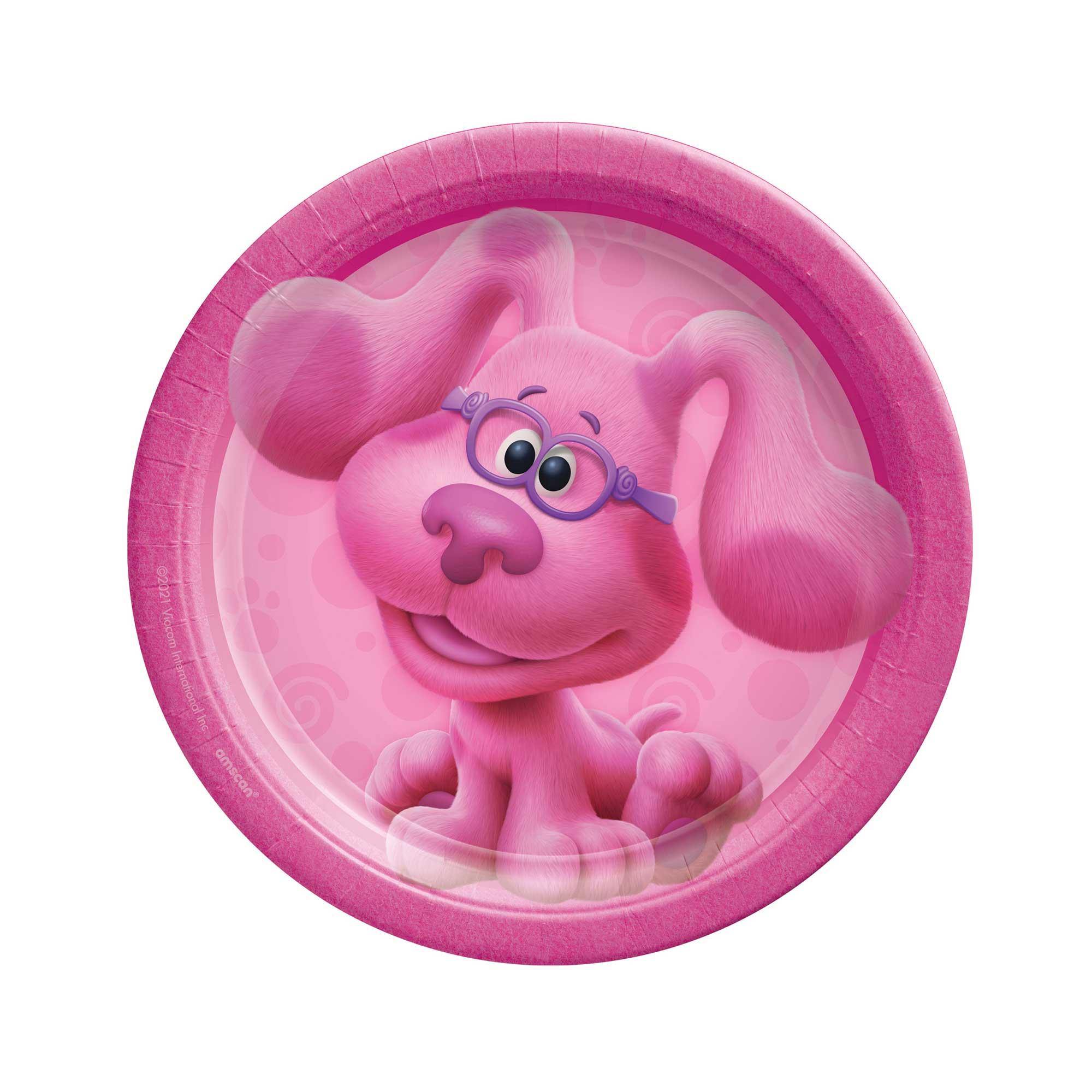 Blue's Clues Magenta 17cm Paper Plates Pack of 8