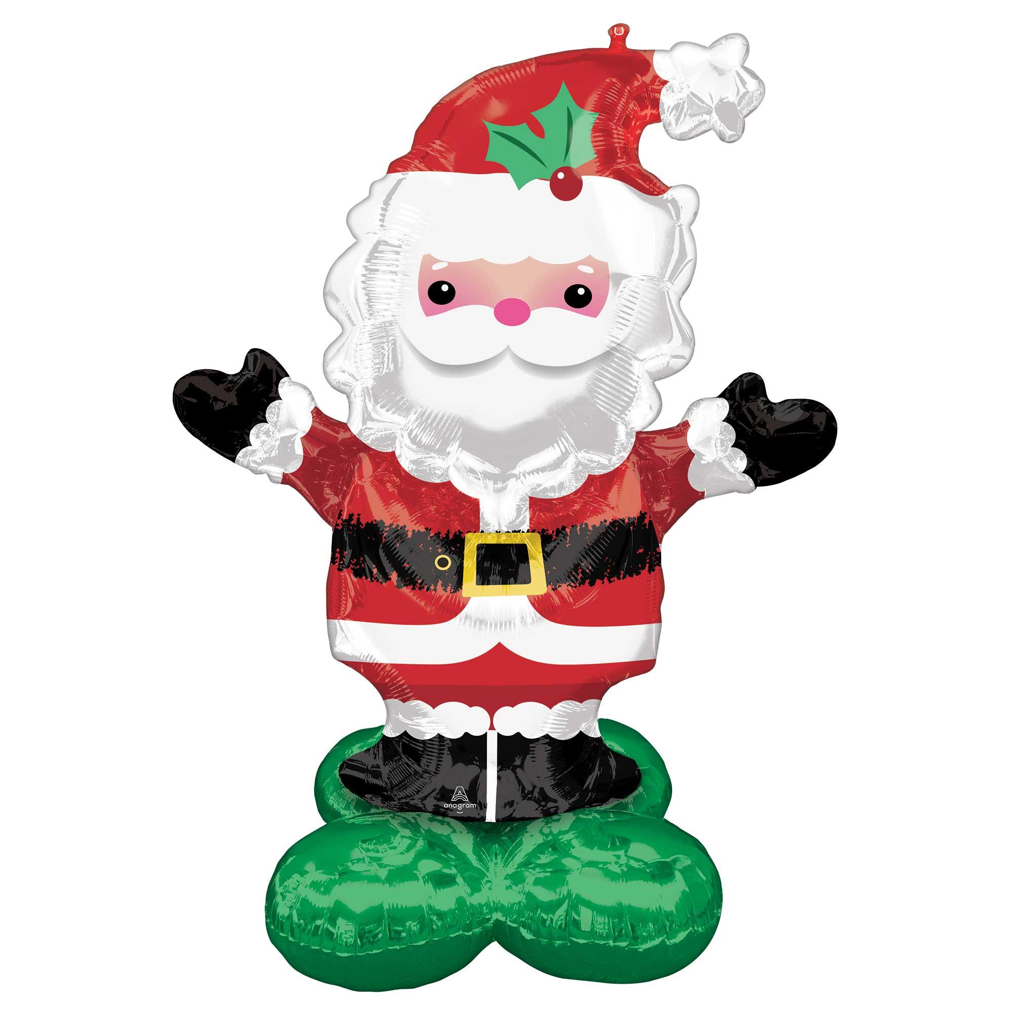 AirLoonz Christmas Santa Foil Balloon