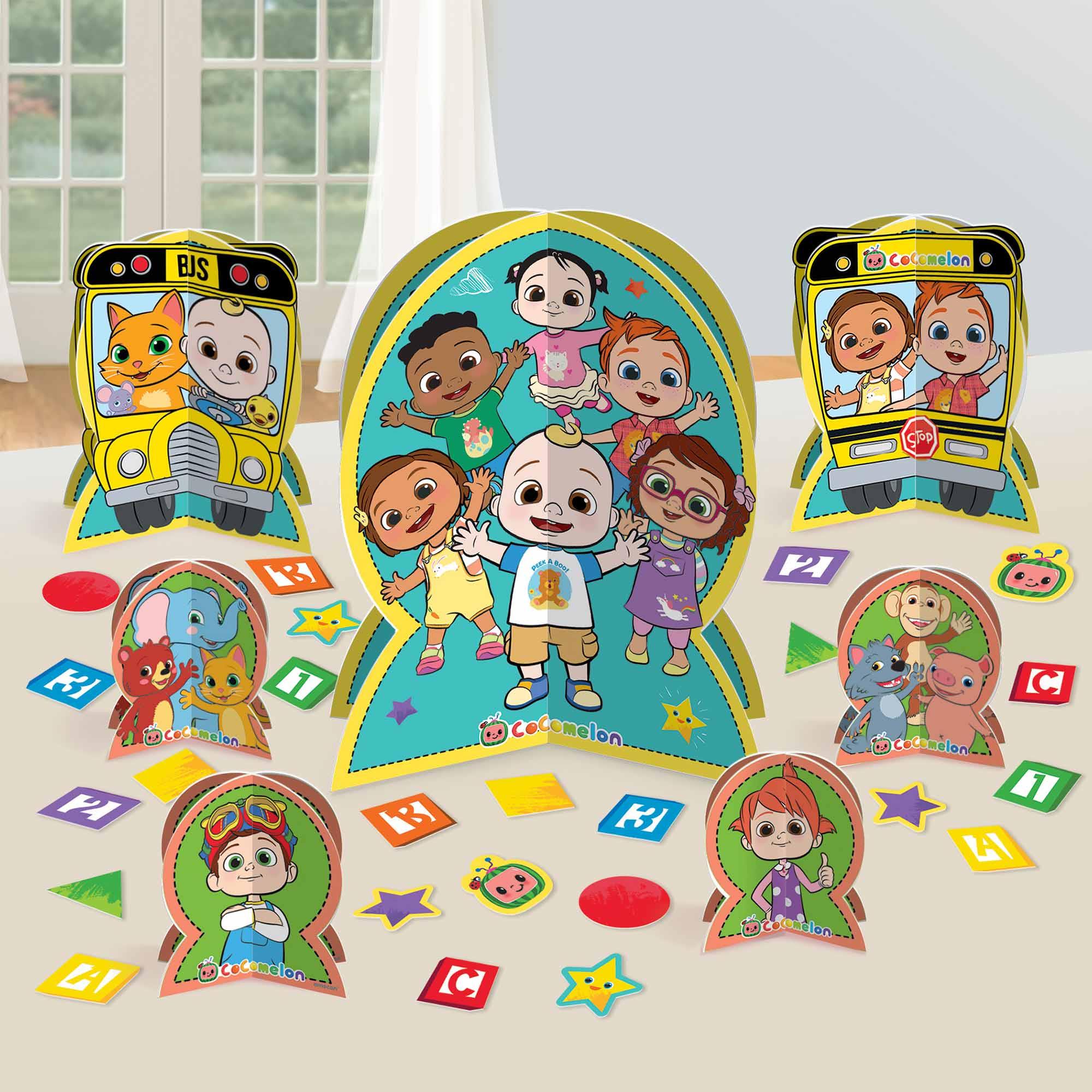 Cocomelon Centrepiece Table Decorating Kit