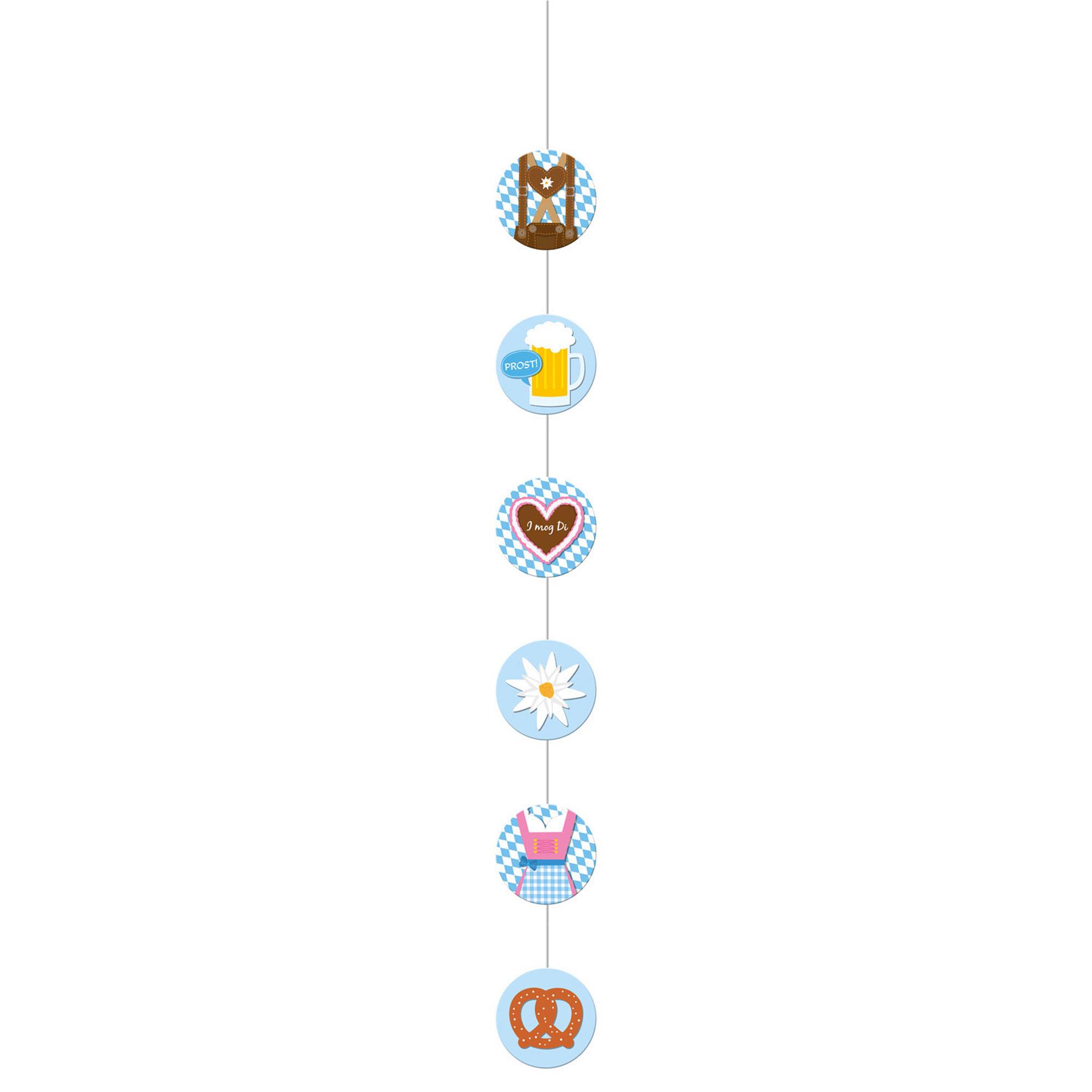 Oktoberfest Hanging String Decorations Pack of 4