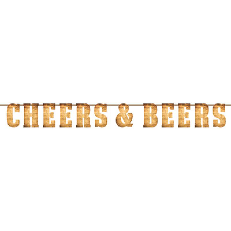 Cheers & Beers String Banner
