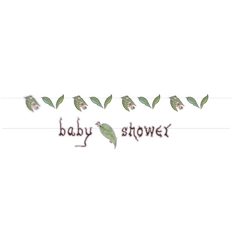 May Gibbs Snugglepot and Cuddlepie Baby Shower Banner Kit