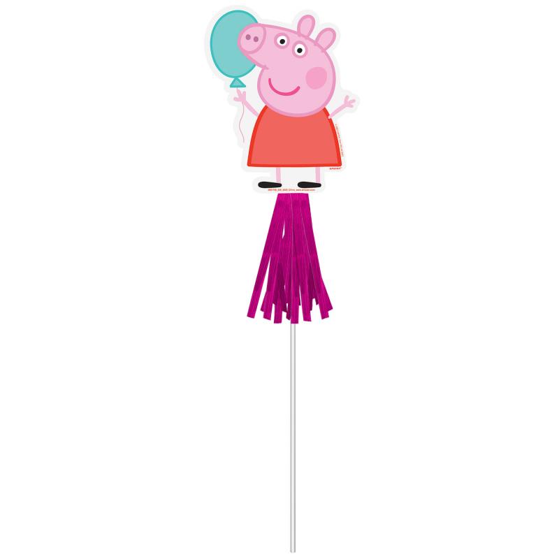Peppa Pig Confetti Party Glitter Wands Pack of 8