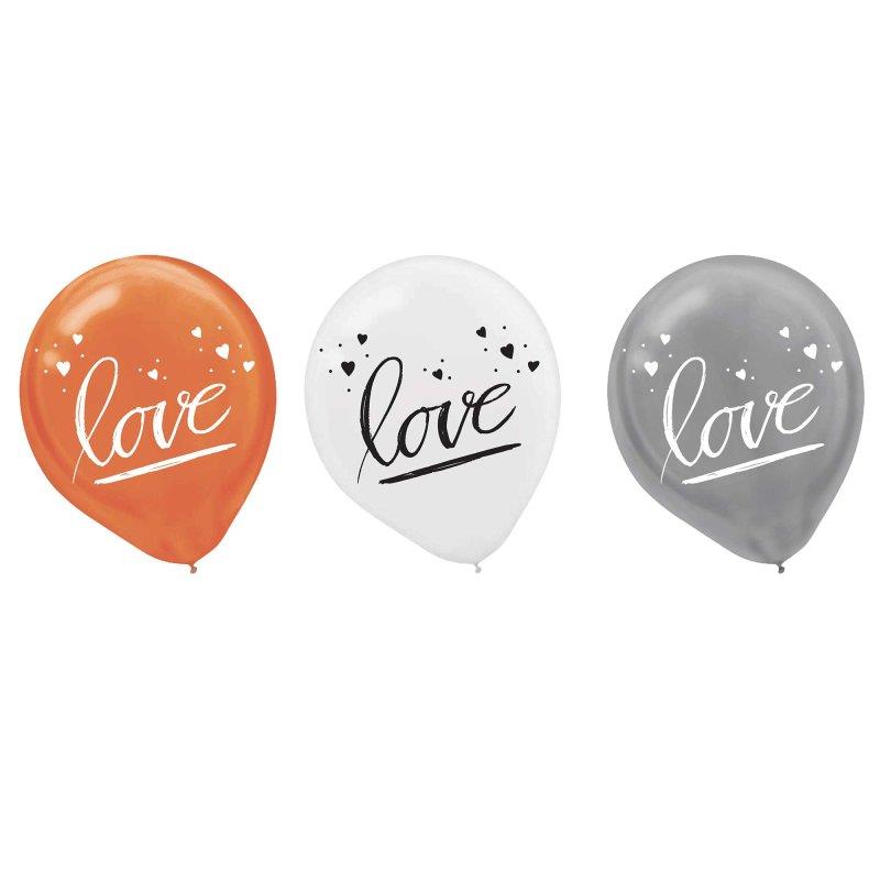 Navy Bride Latex Balloons Pack of 15