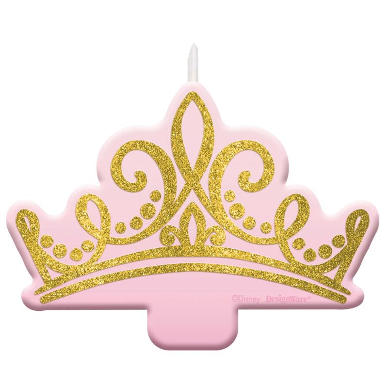 Disney Princess Once Upon a Time Crown Candle