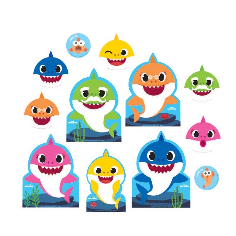 Baby Shark Cutouts Value Pack of 12