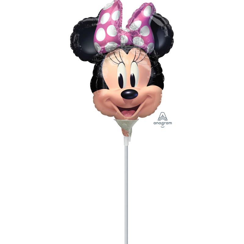 Mini Shape Minnie Mouse Forever Foil Balloon