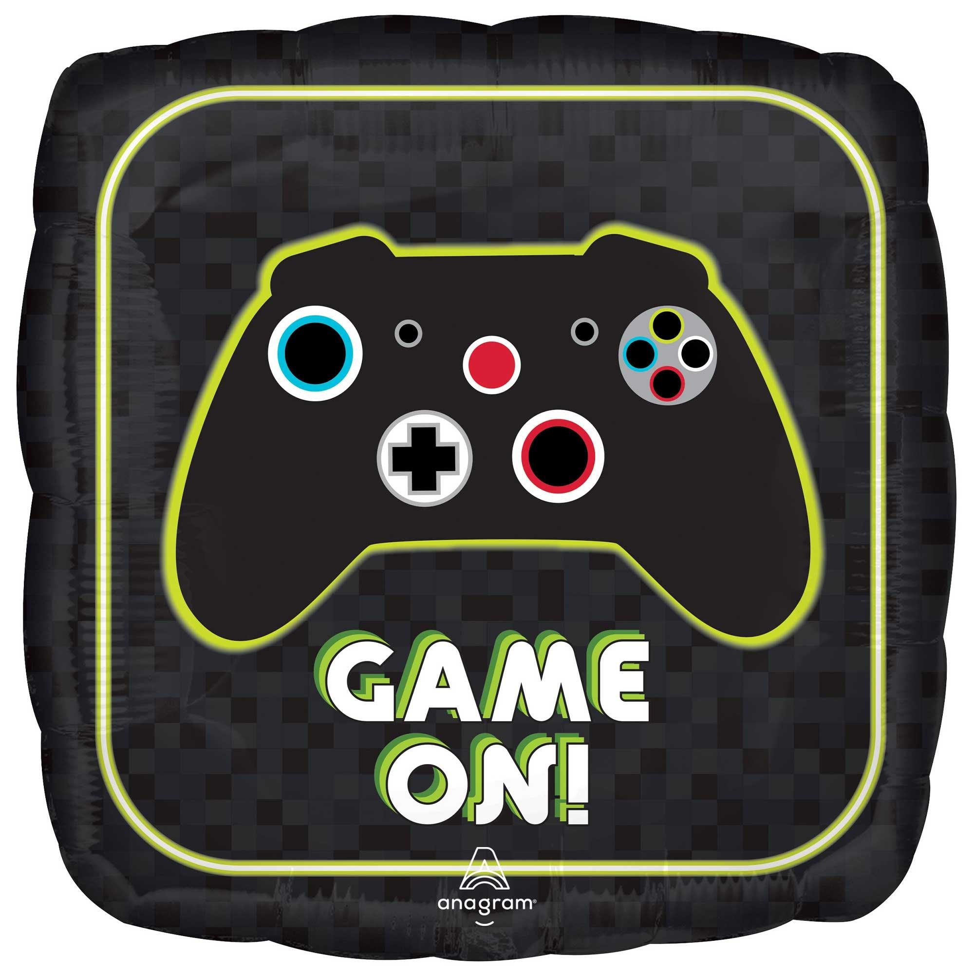 Jumbo Shape Epic Gaming Party Game On Foil Balloon