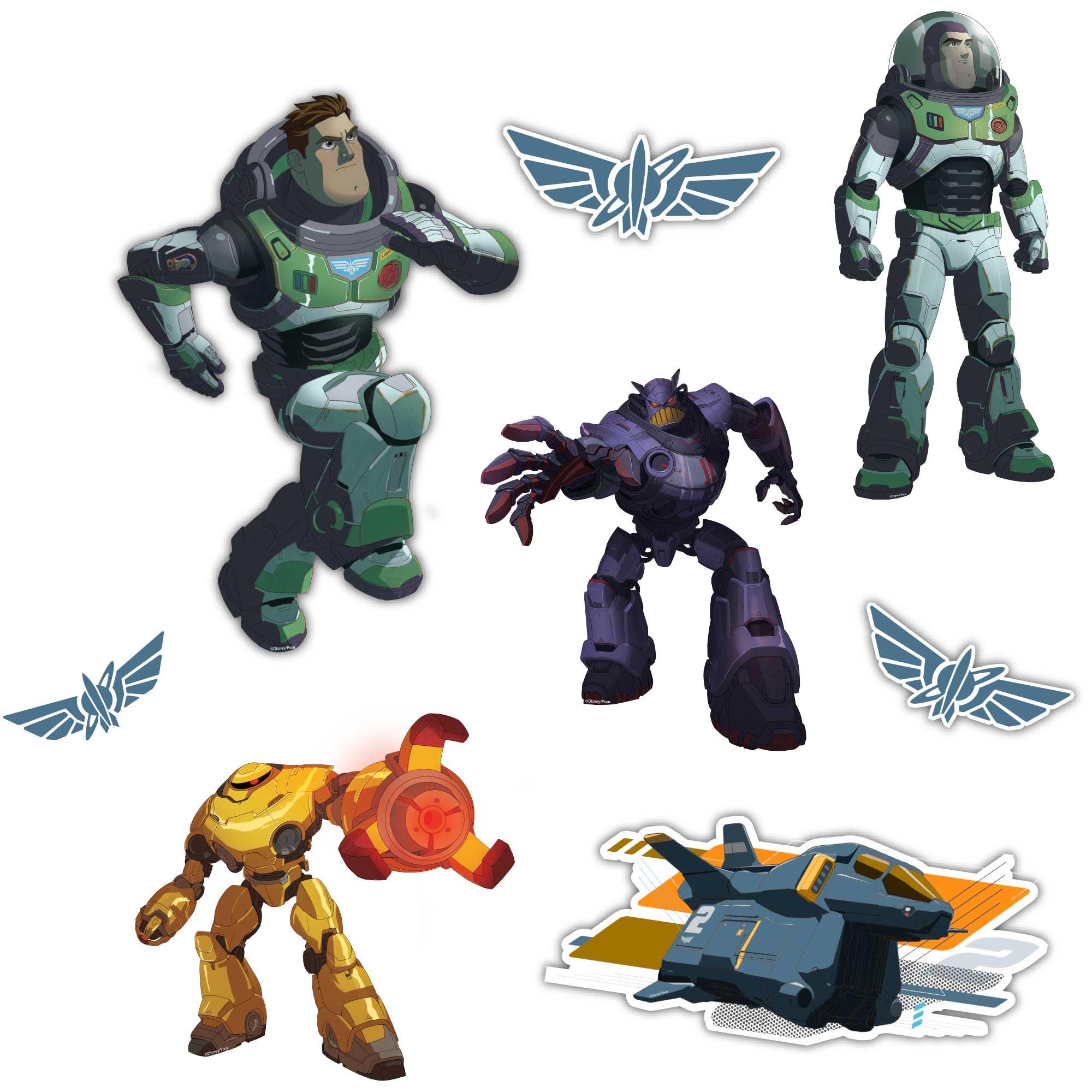 Buzz Lightyear Cutout Decorations Pack of 8