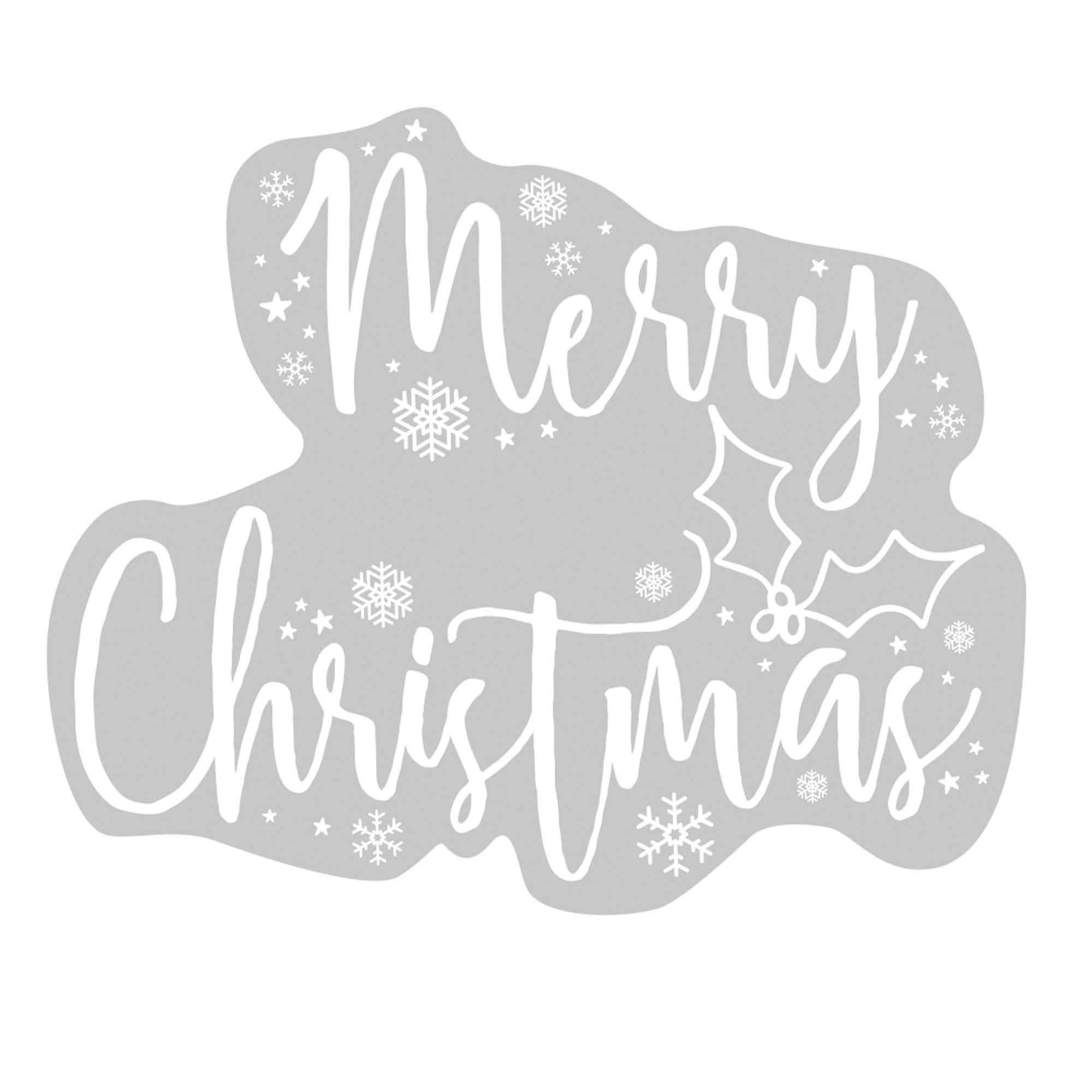 Christmas Let it Snow Window Stickers