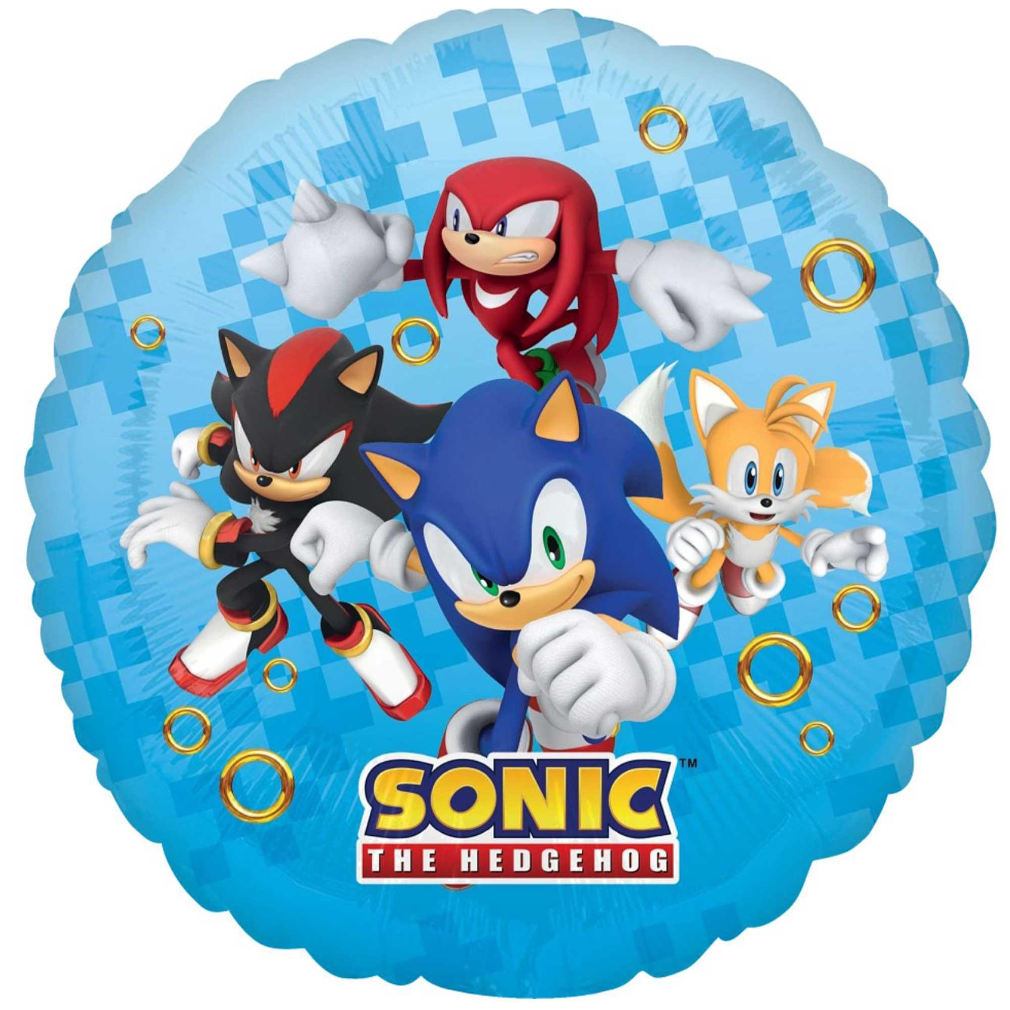 Sonic the Hedgehog 2 45cm Foil Balloon