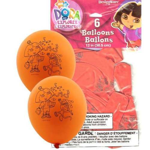 Dora The Explorer Balloons (Pack of 6)