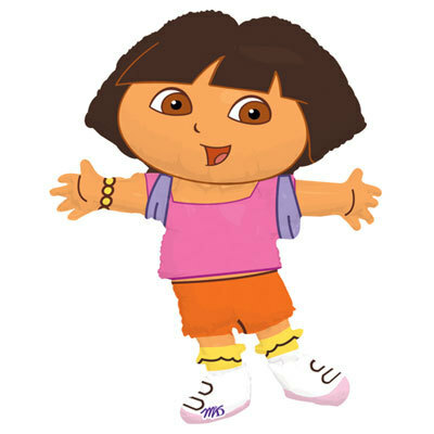 Dora The Explorer Supershape Jumbo Helium Balloon