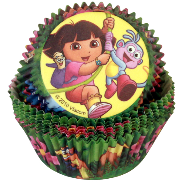 Dora The Explorer & Boots Baking Cups Patty Pans (Pack of 50)