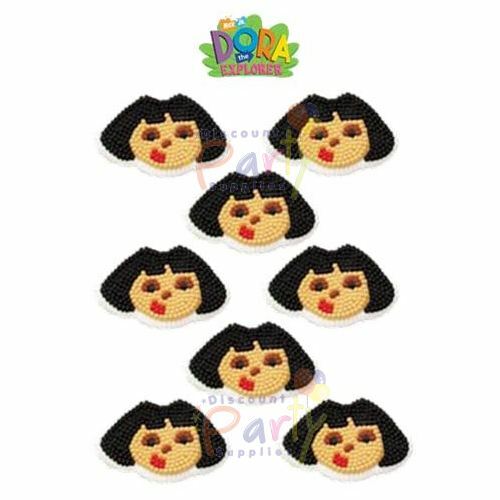 Dora The Explorer Edible Icing Decorations (Pack of 8)