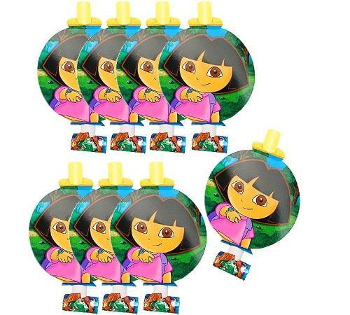 Dora The Explorer Party Blowers (Pack of 8)