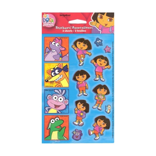 Dora The Explorer Stickers (2 Sheets)