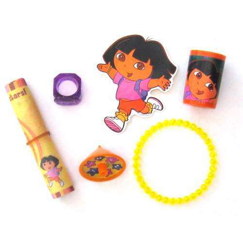 Dora the Explorer Lolly/Treat Bag Fillers and Favours (Set of 6)