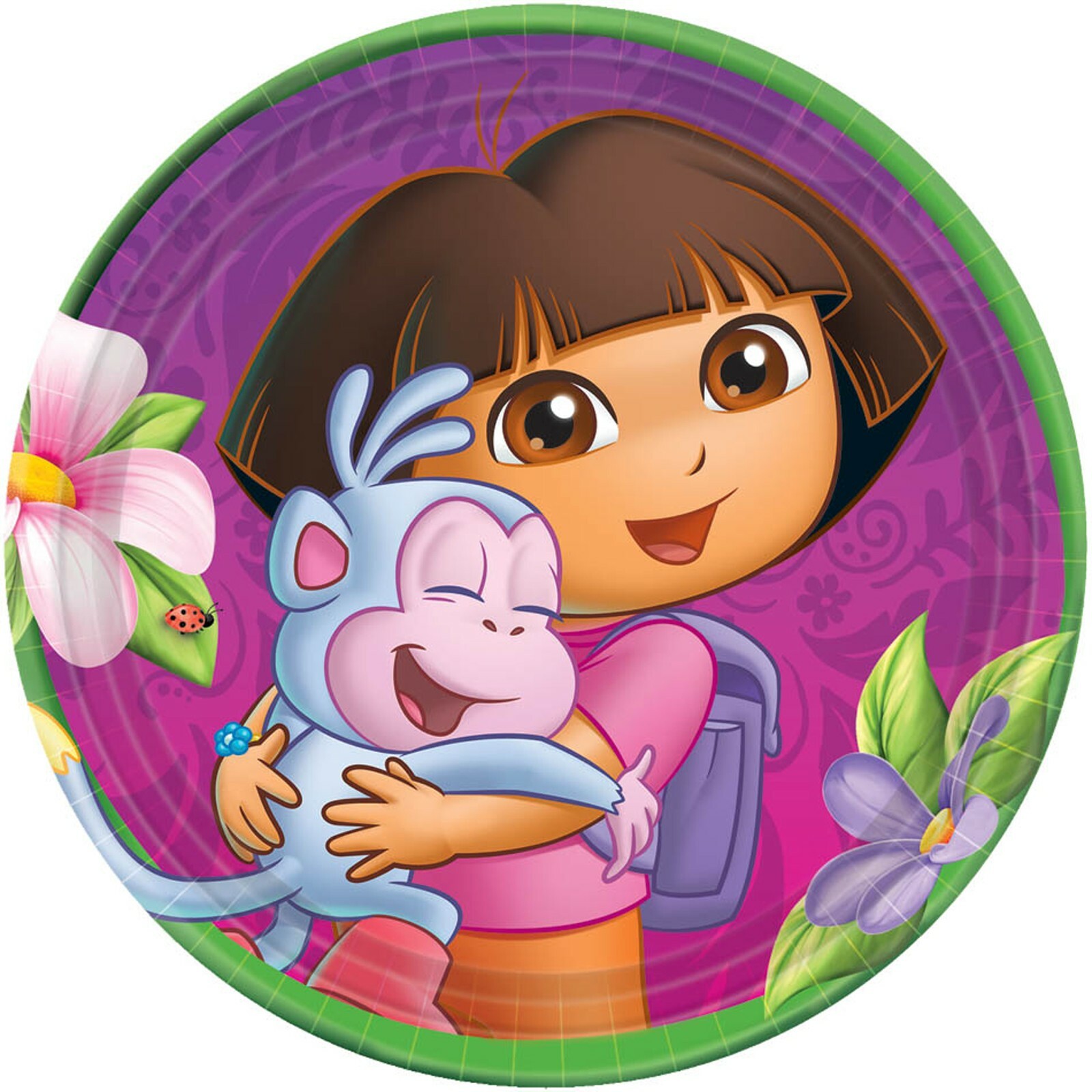 Dora The Explorer Small Paper Plates (Pack of 8)
