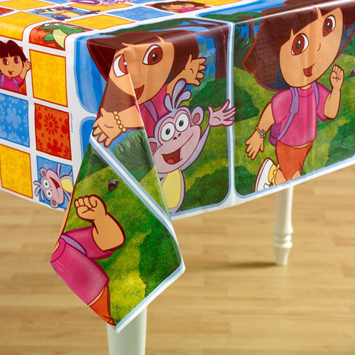 Dora The Explorer Plastic Tablecloth