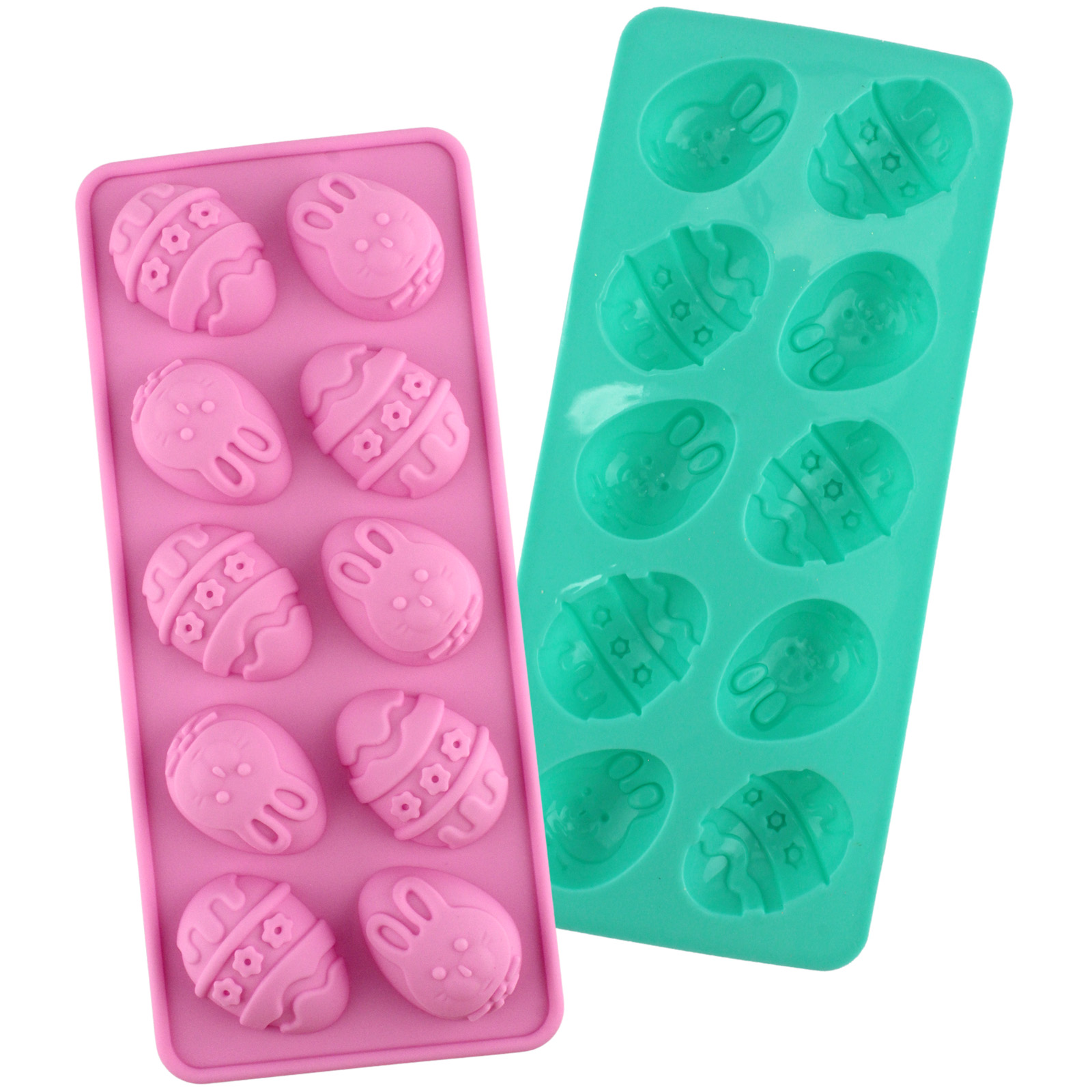 Easter Egg Silicone Mould (10 Pieces)
