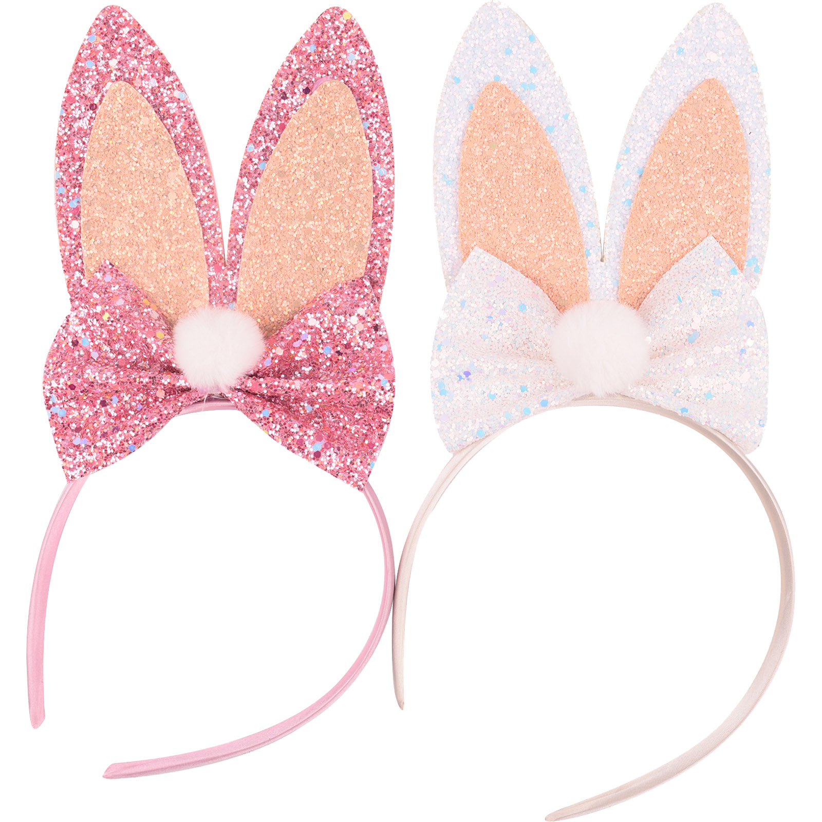 Glittery Bunny Ears Headband (1 Only) 