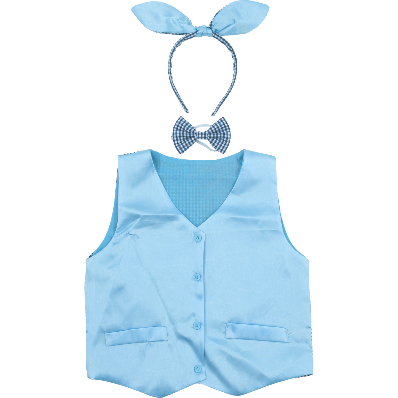 Kids Blue Easter Vest Outfit (3-4 Years)