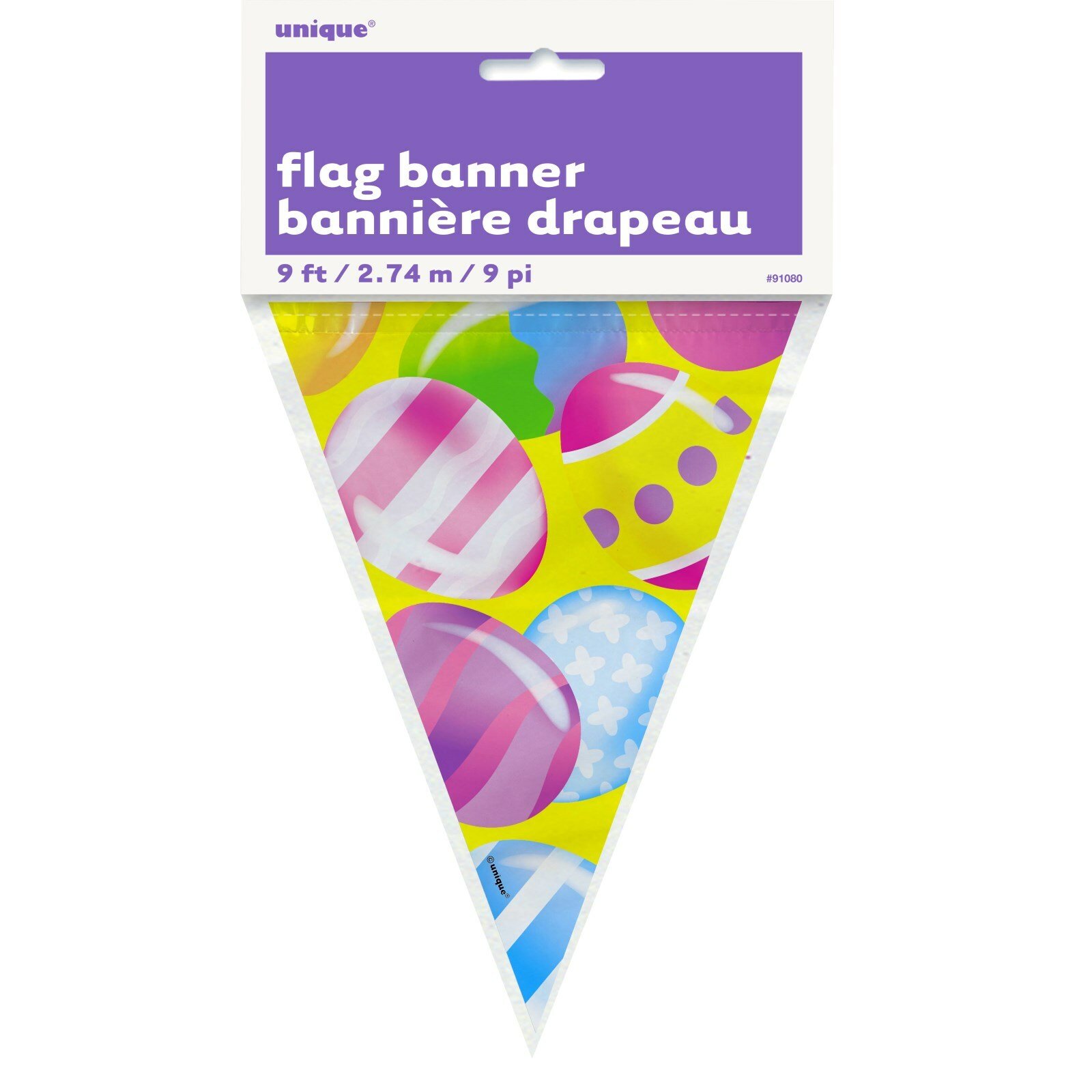 Easter Egg Flag Banner