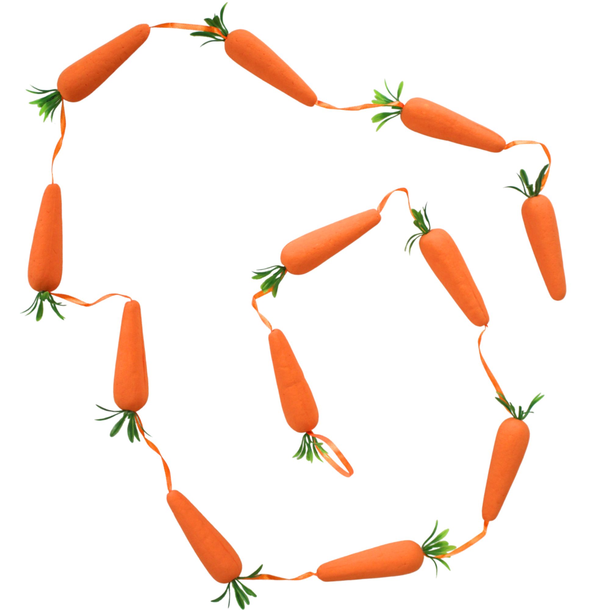 Easter Carrot Garland Banner 1.5m 