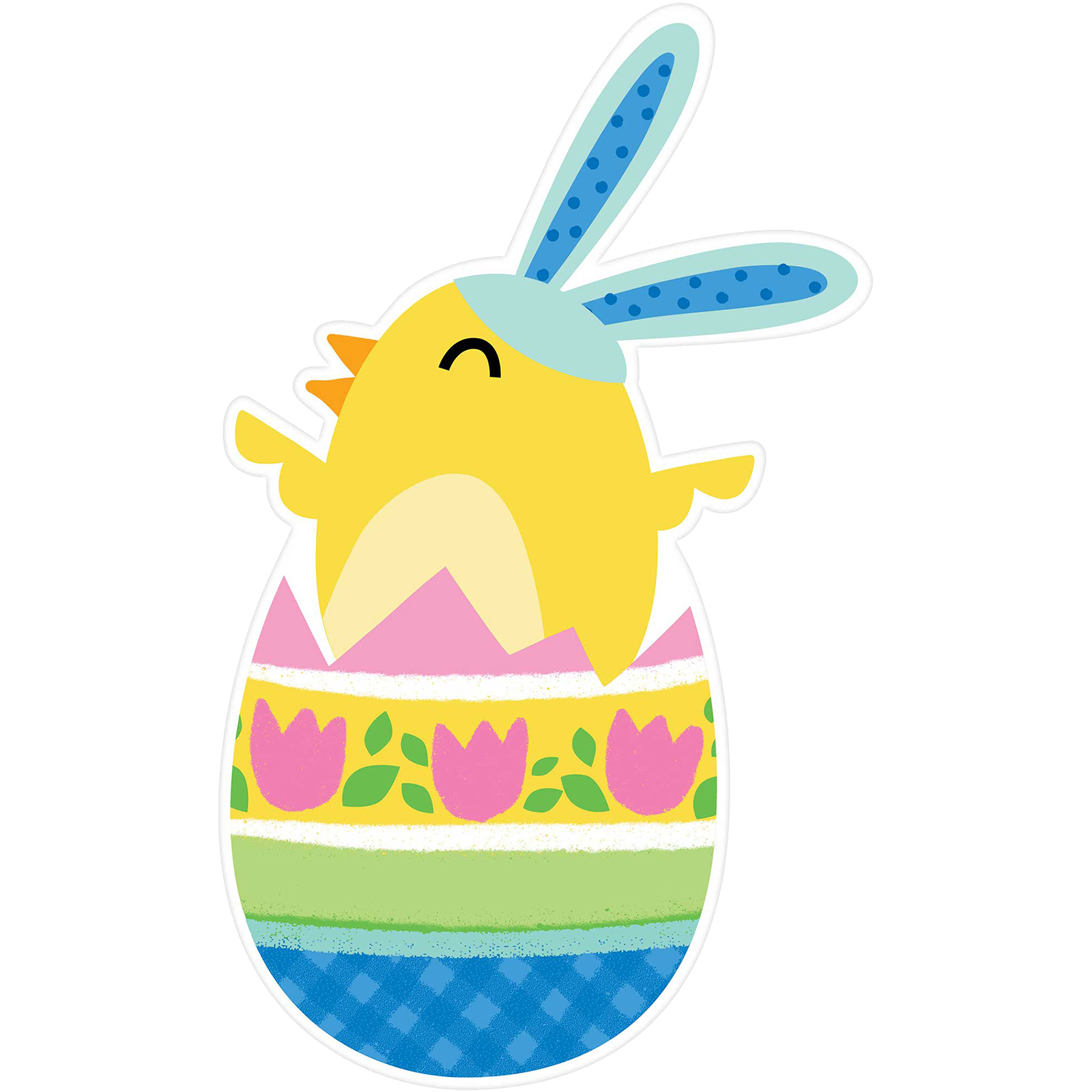 Easter Chick and Egg Cutout