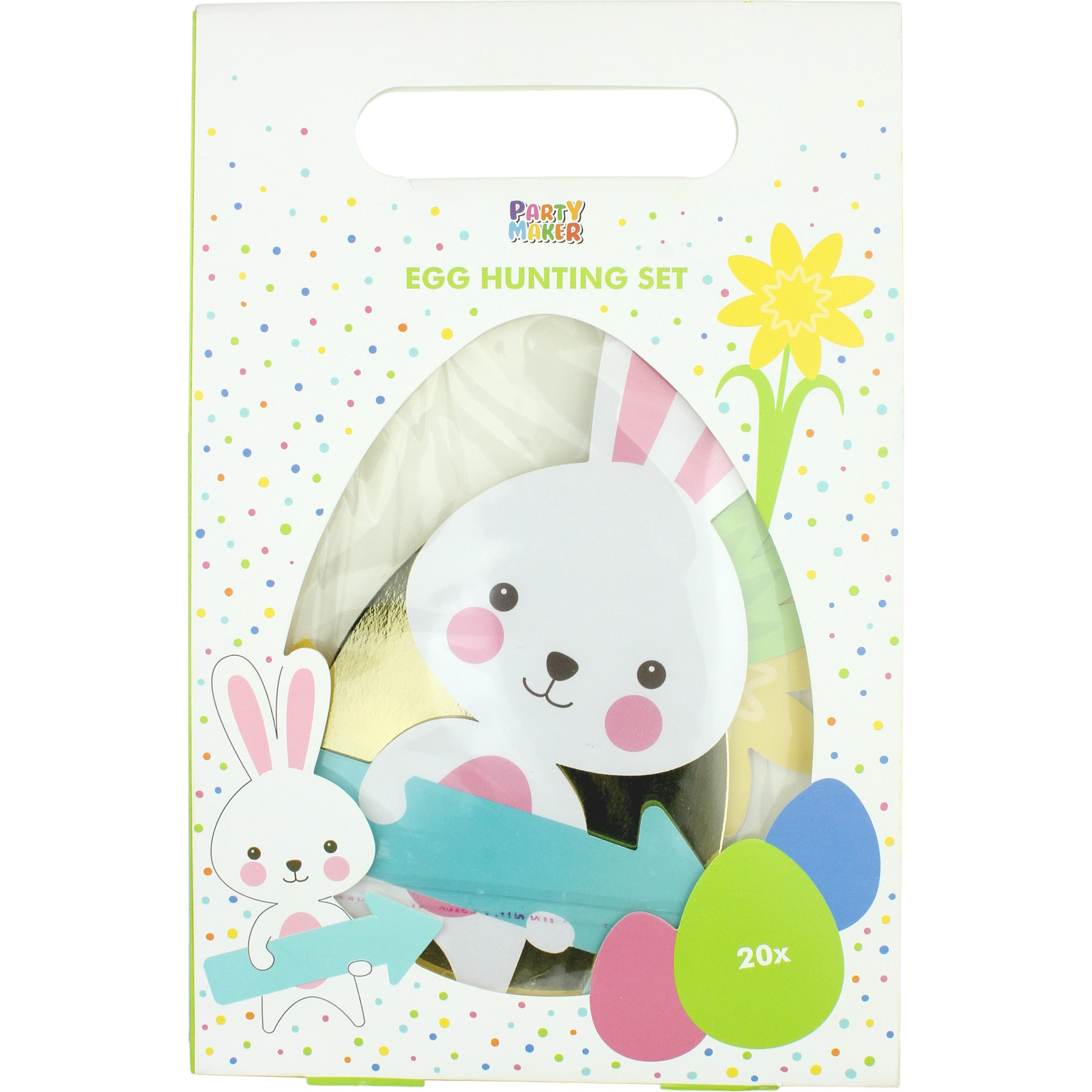 Easter Egg Hunting Decoration Kit (20 Pieces) 
