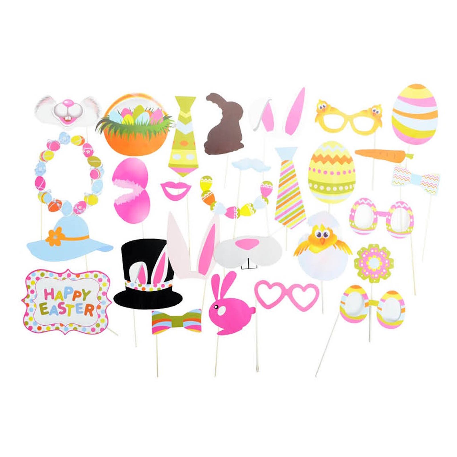 Easter Photo Props (Pack of 28)