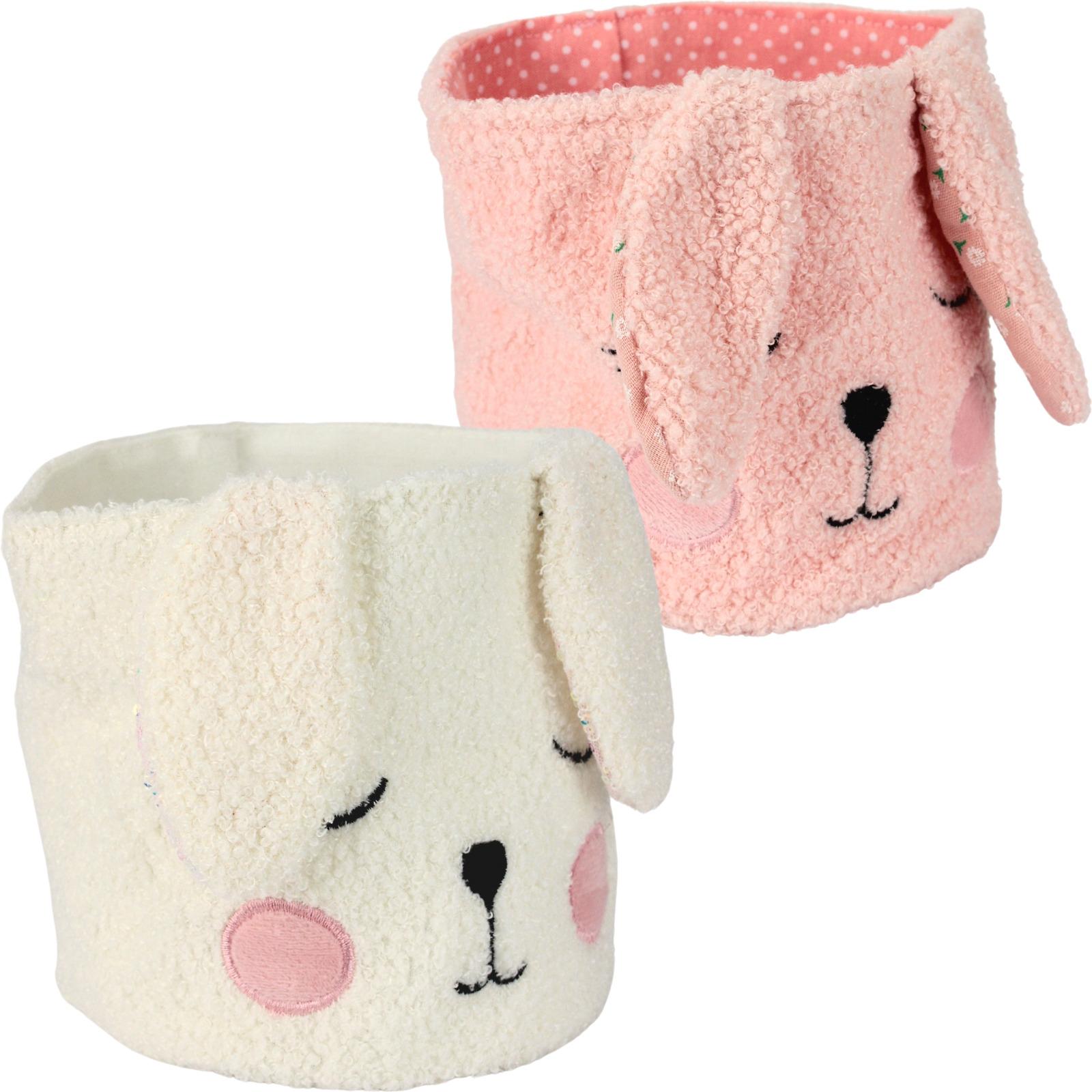Bunny Face Storage Basket (1 Only)