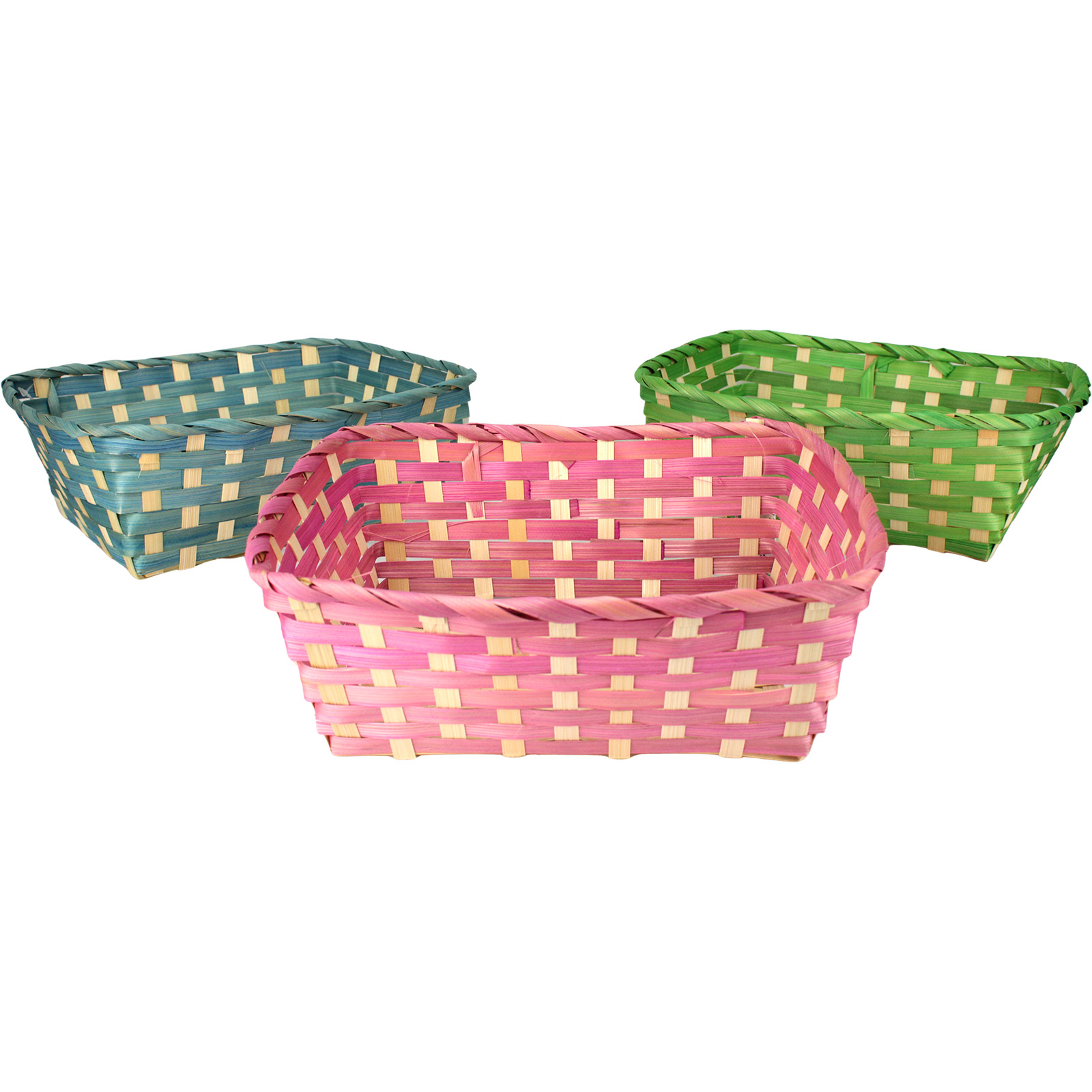Rectangular Woven Gift Basket (1 Only)