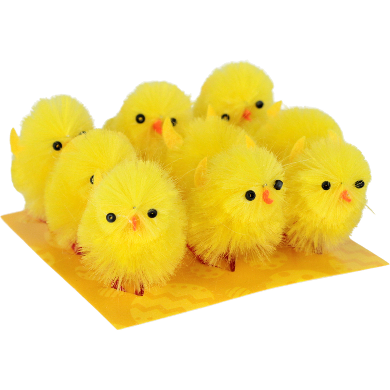 Fluffy Yellow Easter Chicks 4cm (Pack of 9) - Discount Party Supplies