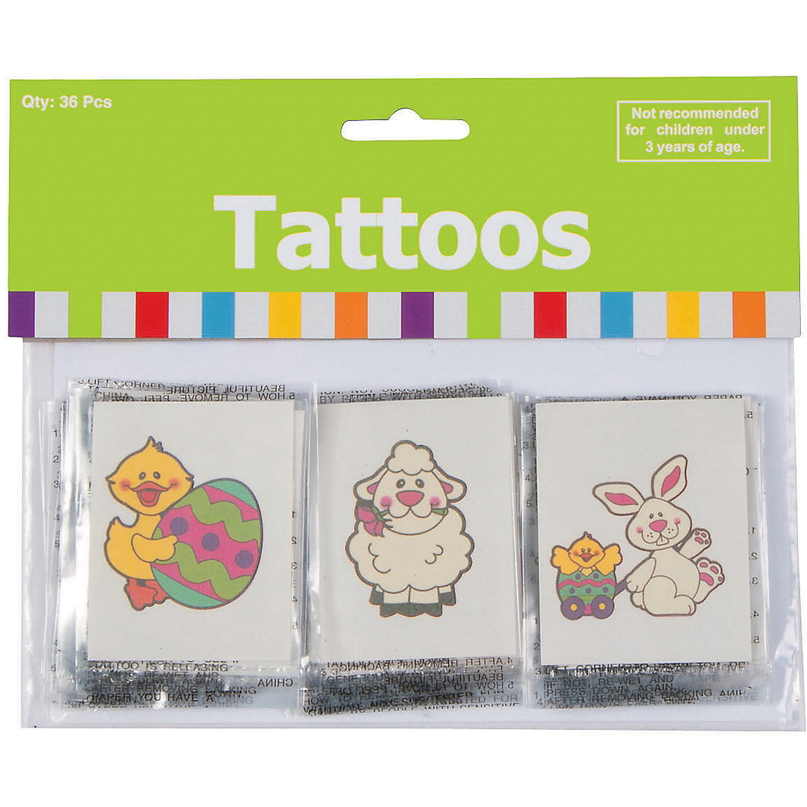 Easter Tattoos (Pack of 36)