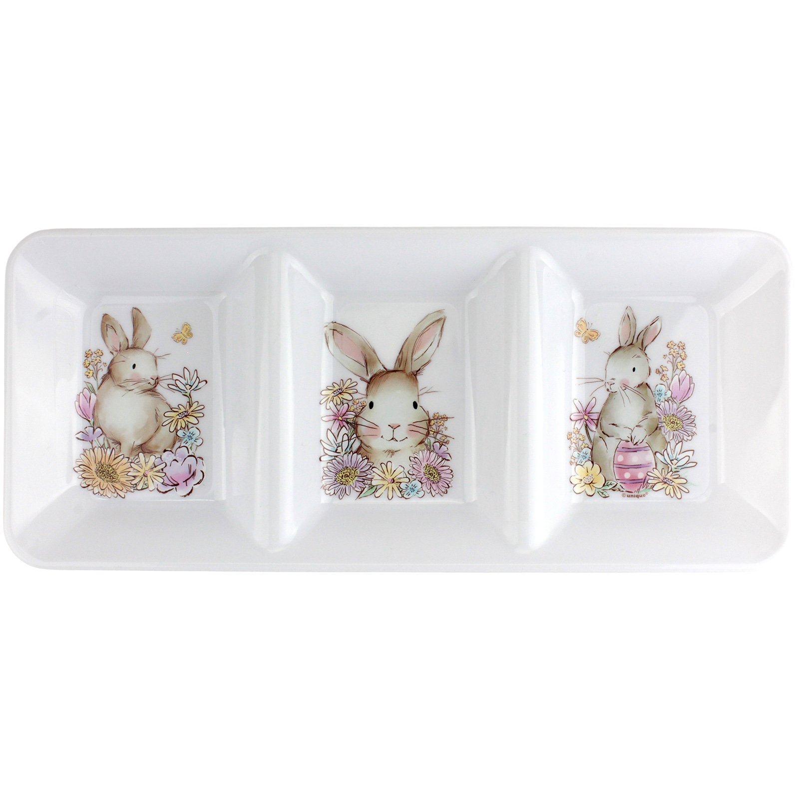 Easter Whimsy 3 Section Tray 34cm x 15cm