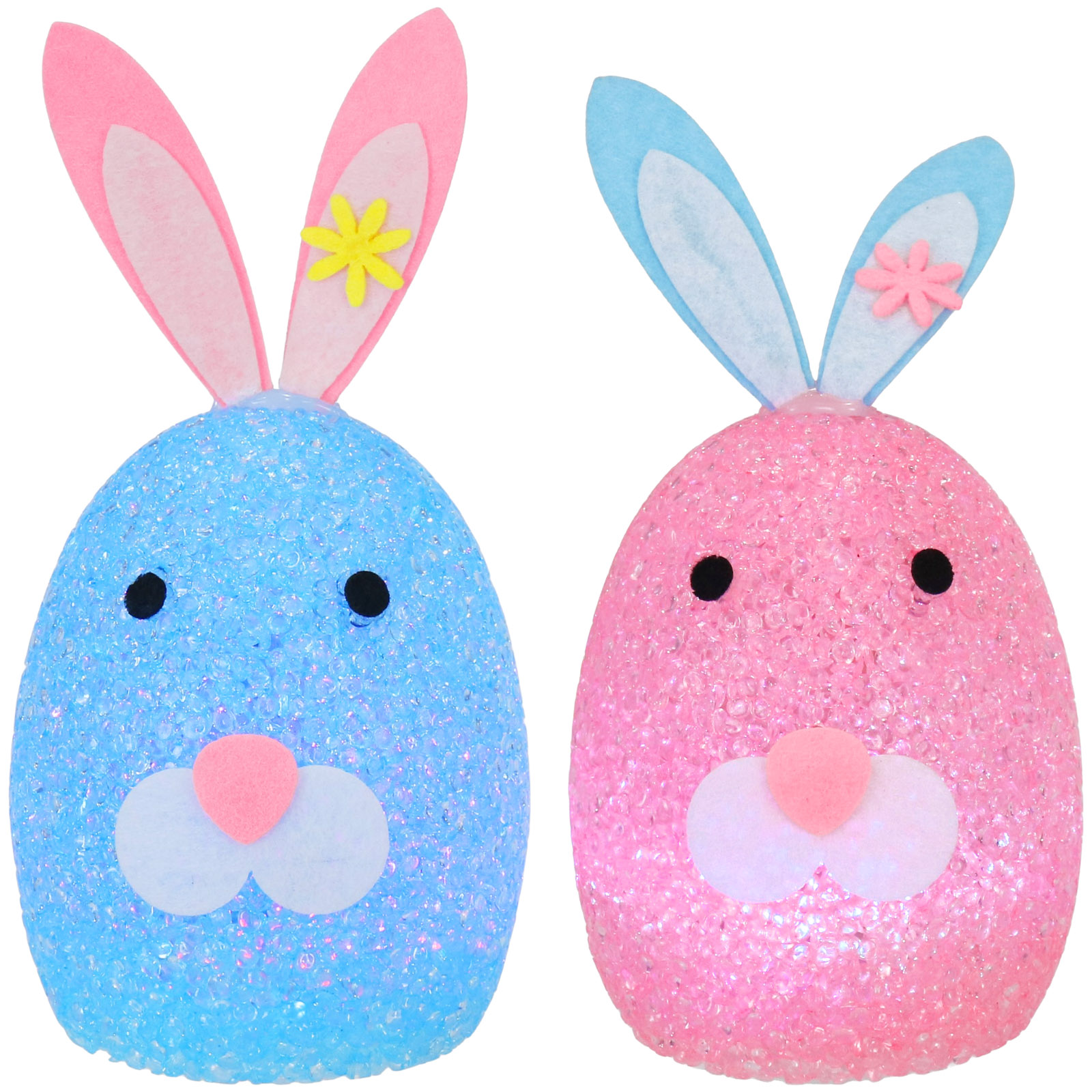 Light Up Colour Changing Easter Bunny Egg (1 Only)