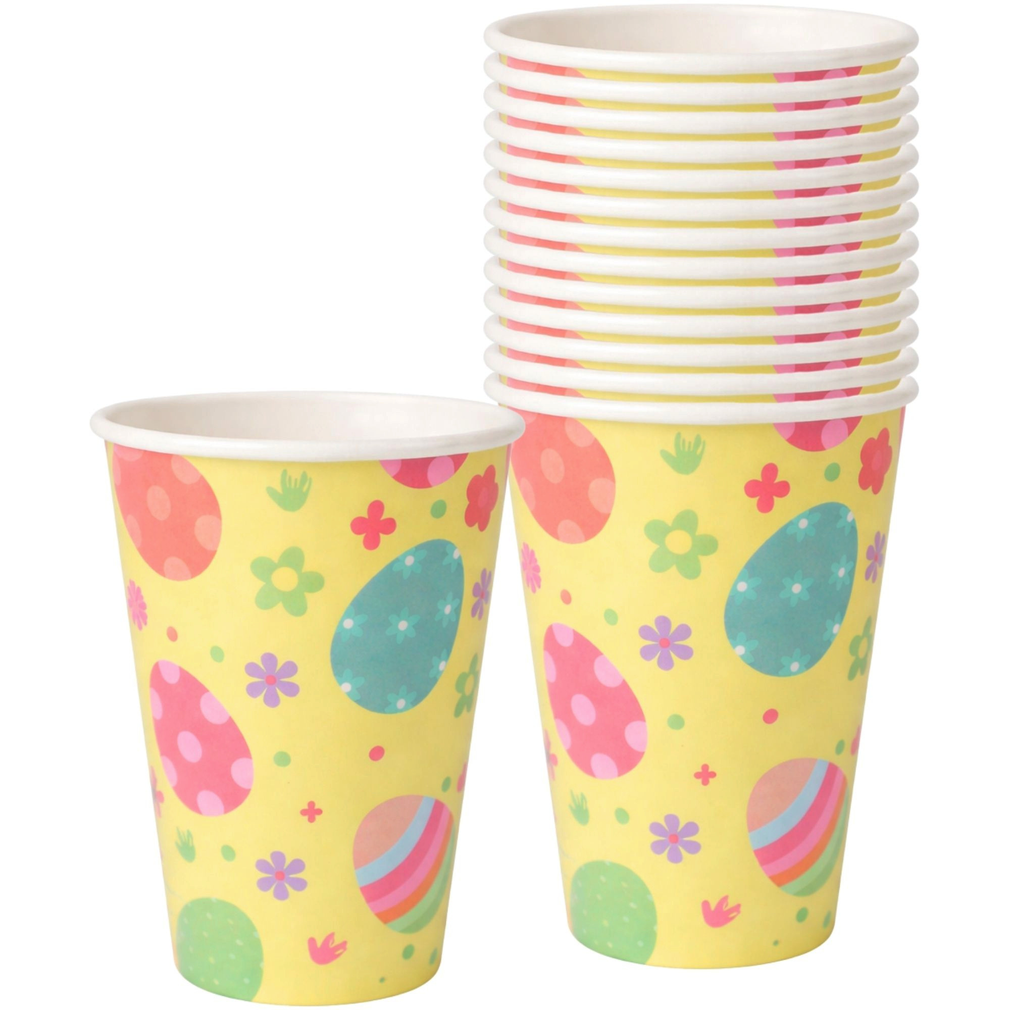 Hoppy Bunny Easter Egg Paper Cups 266ml (Pack of 20) 