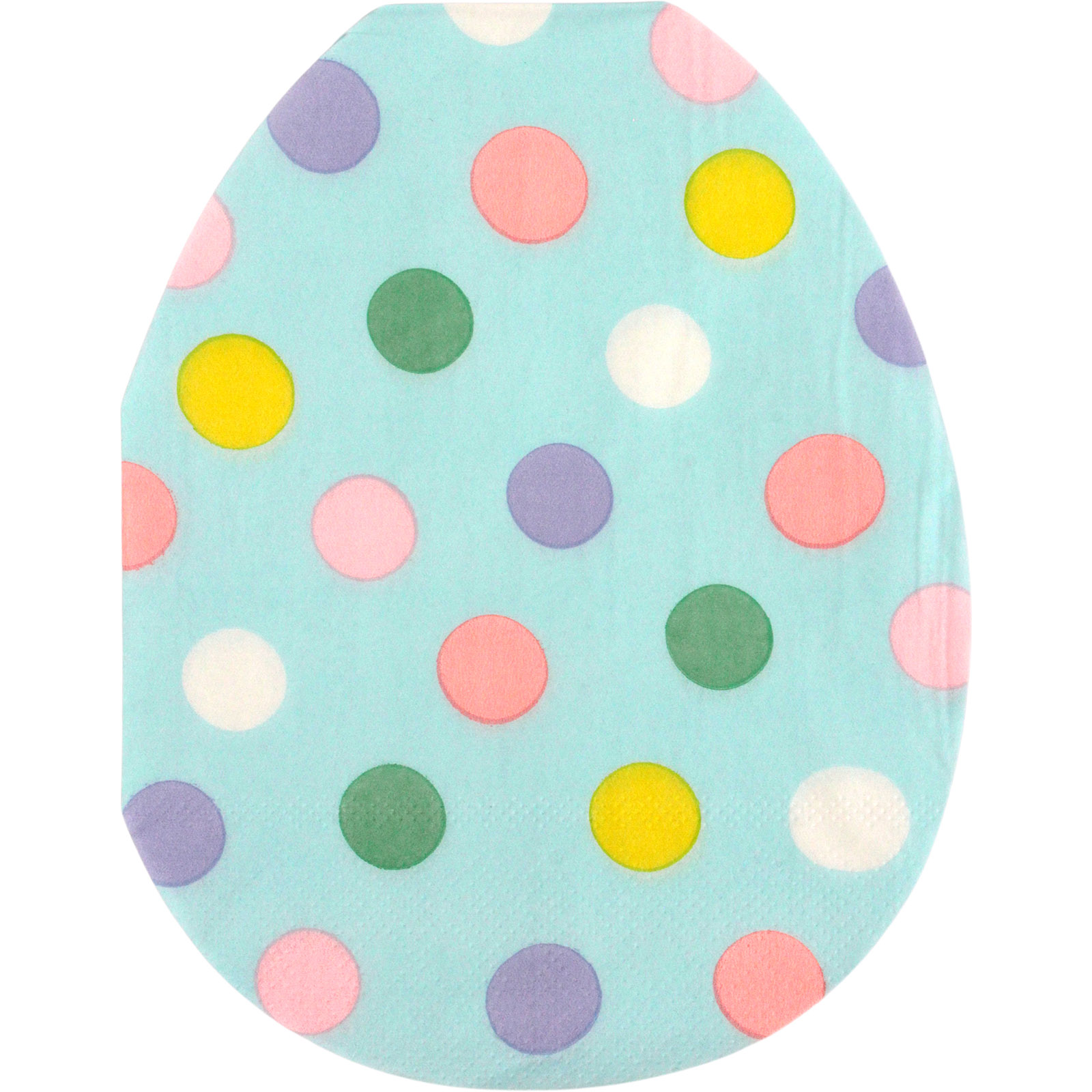 Cool Bunny Egg Shaped Napkins / Serviettes (Pack of 16) 