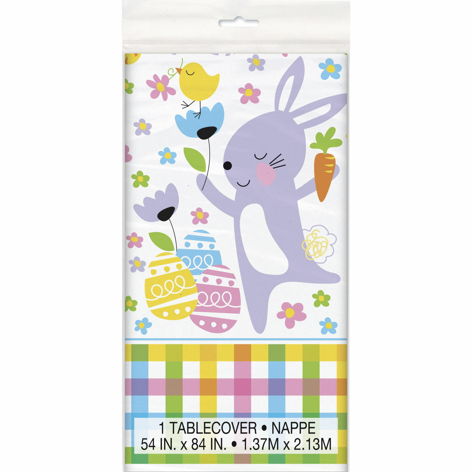 Easter Picnic Plastic Tablecloth