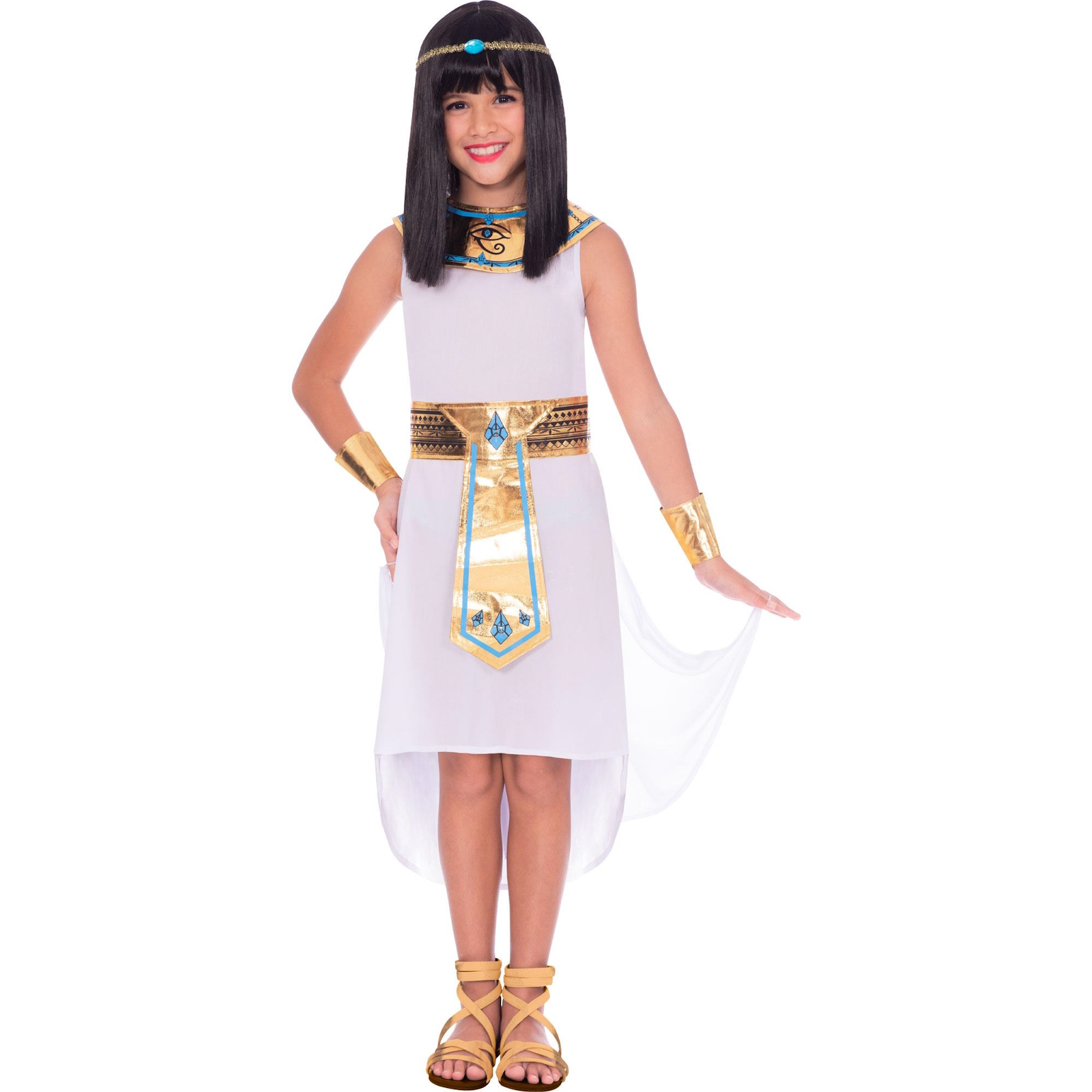 Egyptian Girl Child Costume 10-12 Years